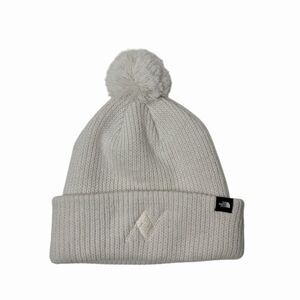 The North Face Ivory Pom Beanie Unisex Soft Warm Winter Hat